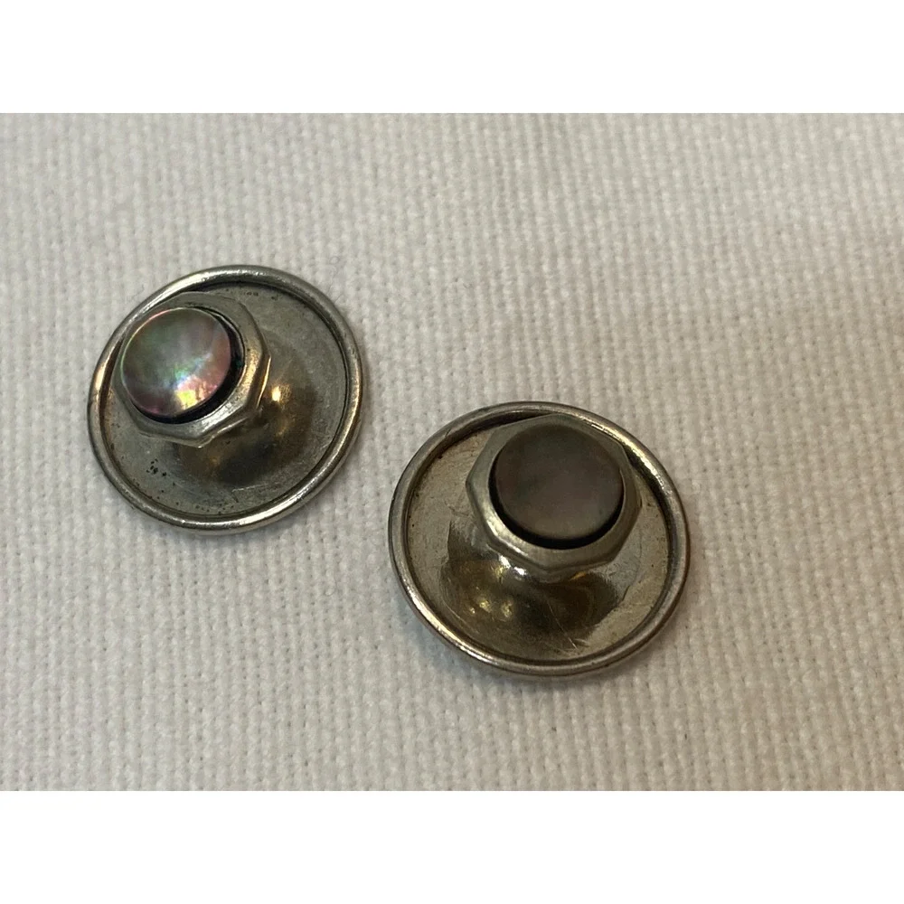 Lot Vintage Art Deco Snap Links Pull Apart Cufflinks Tie Tacks
